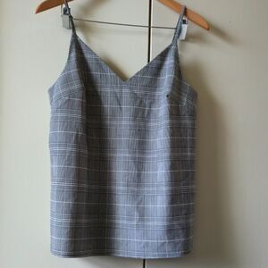 Banana Republic Plaid Slip Cami